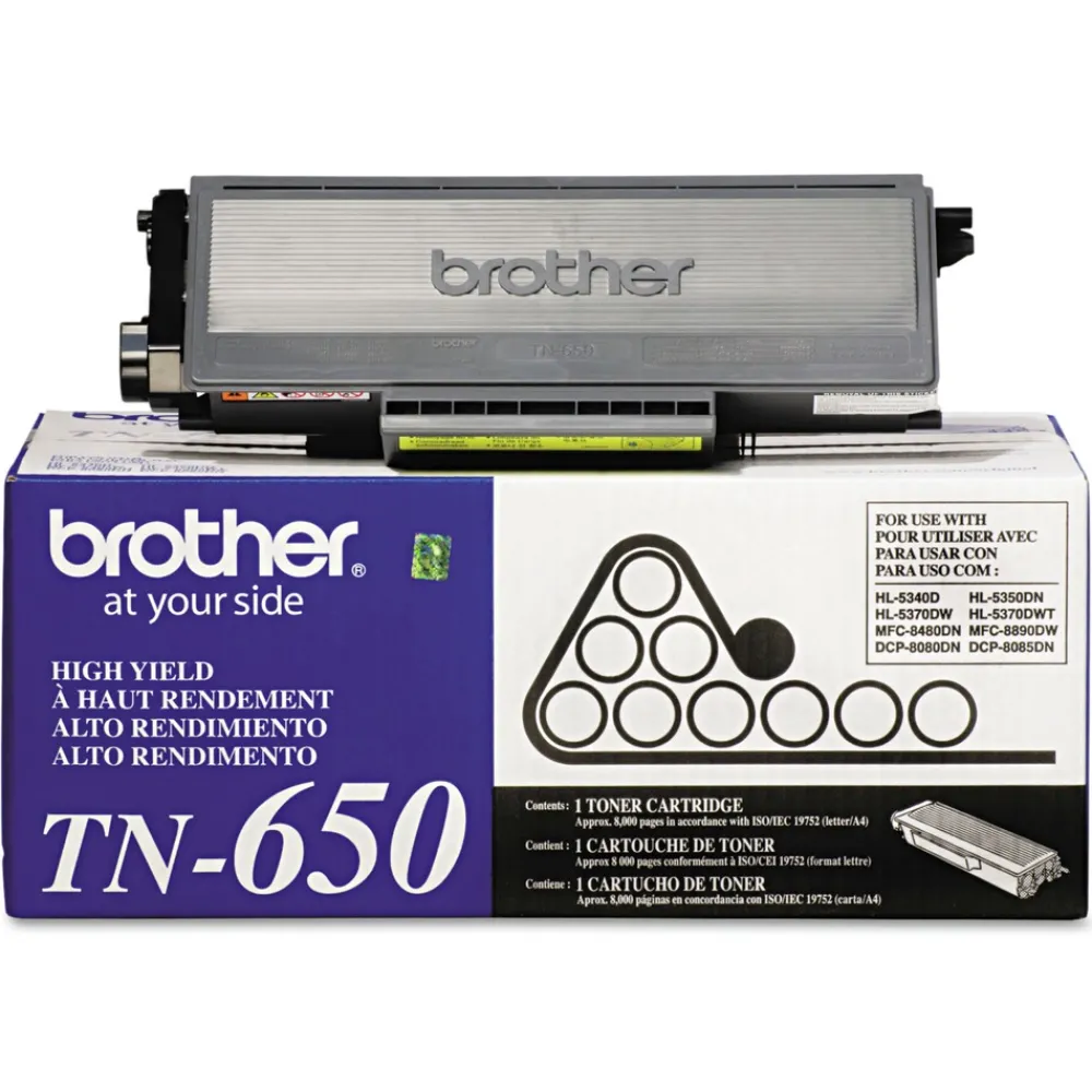 8,000 Page-Yield High-Yield Toner - Black Office Electronics & Batteries