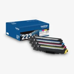 Outlet 1,400/1,300 Page-Yield Toner - Black/Cyan/Magenta/Yellow (4/Pack) Office Electronics & Batteries