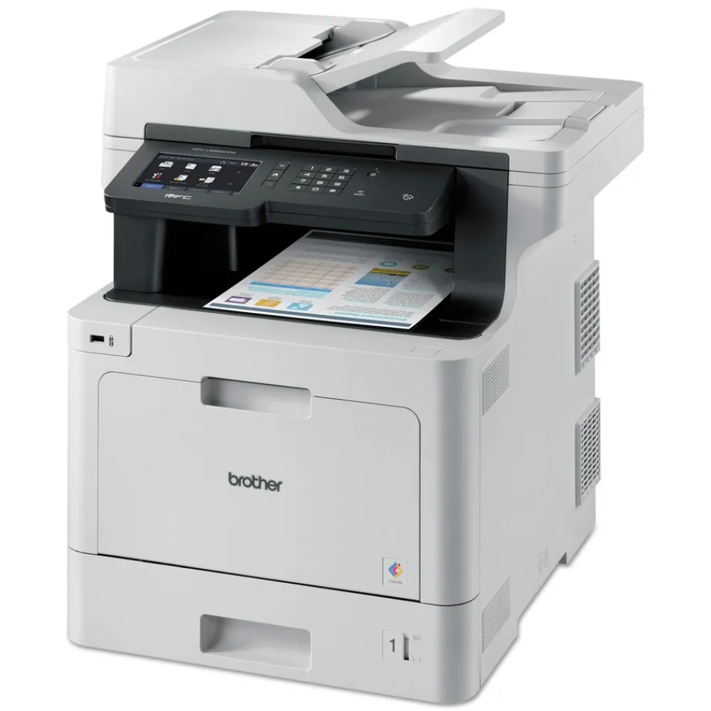 Hot Business Color Laser All-in-One Printer with Duplex Print, Scan, Copy and Wireless Networking Office Electronics & Batteries