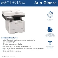Hot Business Monochrome AIO Copy/Fax/Print/Scan Laser Printer Office Electronics & Batteries
