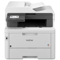 Sale Copy/Fax/Print/Scan Wireless Digital Laser Color All-in-One Printer - White Office Electronics & Batteries