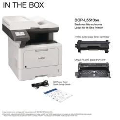 Best DCP-L5510DN Business Laser AIO Printer Copy Print Scan Office Electronics & Batteries