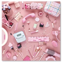 Discount 0.47 in. x 13.1 ft. Genuine P-Touch BTAG Label Tapes - Blue on White Labels & Label Makers