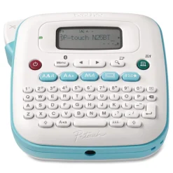 Sale 6 in. x 6 in. x 2.9 in. 2 Lines P-Touch Personal Connected Label Maker Labels & Label Makers