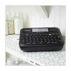 P-Touch 10.2 in. x 4.8 in. x 12.6 in. 30 mm/s Print Speed Business Professional Connected Label Maker Labels & Label Makers