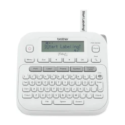 Discount P-Touch PT-D220 3.9 in. x 9.3 in. x 10.2 in. 2 Lines Label Maker Labels & Label Makers