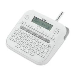 Discount P-Touch PT-D220 3.9 in. x 9.3 in. x 10.2 in. 2 Lines Label Maker Labels & Label Makers