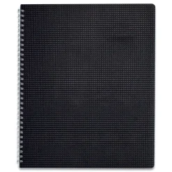 Clearance 14-Month: Dec 2025 to Jan 2027 8.88 in. x 7.13 in. DuraFlex Planner - Black Cover Calendars & Planners