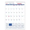 Best 12-Month (Jan to Dec): 2026 8 in. x 11 in. One Month Per Page Twin-Wirebound Wall Calendar - White/Blue Sheets Calendars & Planners