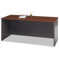 Clearance 71.13 in. x 23.38 in. x 29.88 in. Series C Collection 72W Credenza Shell - Hansen Cherry Office Furniture & Lighting