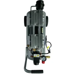 Outlet 1 HP 8 Gallon Ultra Quiet and Oil-Free Aluminum Tank Wheelbarrow Air Compressor Air Compressors