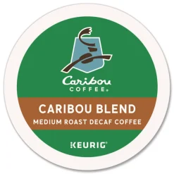 Online 5000330137 Coffee K-Cups - Caribou Blend Decaf (96/Carton) Food And Snacks