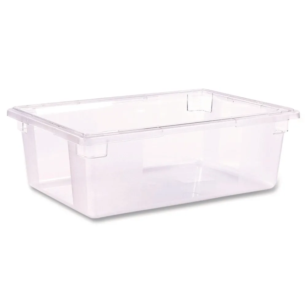 18 in. x 26 in. x 9 in. StorPlus Plastic Polycarbonate Food Storage Container - Clear Tabletop And Serveware