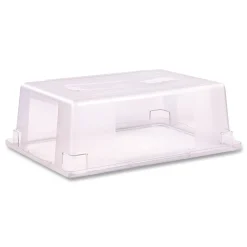 18 in. x 26 in. x 9 in. StorPlus Plastic Polycarbonate Food Storage Container - Clear Tabletop And Serveware