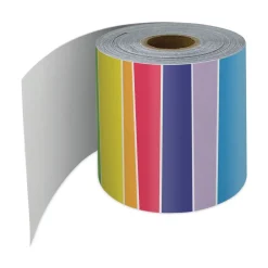 2.25 in. x 65 ft. Rolled Straight Borders - Multicolor Arts & Crafts Supplies