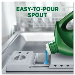 Hot Complete 120 oz. Bottle Gel Dishwasher Detergent - Fresh (4/Carton) Cleaning & Janitorial Supplies