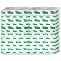 Outlet 6.5 in. x 4.25 in. 1-Ply Perform Interfold Napkins - White (6016/Carton) Paper & Dispensers