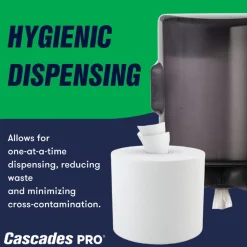 7.3 in. x 10 in. 2-Ply Select Center-Pull Paper Towels - White (6 Rolls/Carton) Cleaning & Janitorial Supplies