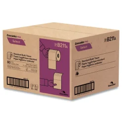 Sale 2-Ply Septic Safe Select Standard Bath Tissue - White (80 Rolls/Carton) Cleaning & Janitorial Supplies