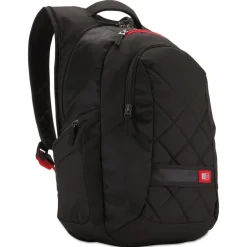 New 9.5 in. x 14 in. x 16.75 in. Polyester Laptop Backpack for 16 in. Laptops - Black Office Accessories