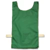 Discount Heavyweight Nylon Pinnies - One Size, Green (1 Dozen) Safety Vests