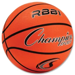 Clearance No. 7 Official Size Rubber Sports Ball For Basketball - Orange Toys