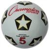 Outlet No. 5 Size Rubber Sports Ball For Soccer - White/Black Toys
