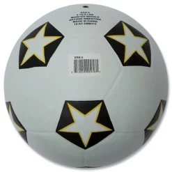 Outlet No. 5 Size Rubber Sports Ball For Soccer - White/Black Toys