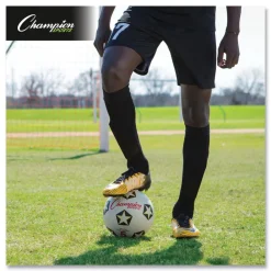 Outlet No. 5 Size Rubber Sports Ball For Soccer - White/Black Toys