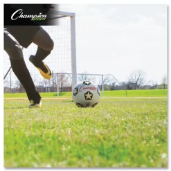 Outlet No. 5 Size Rubber Sports Ball For Soccer - White/Black Toys