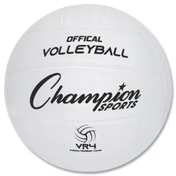 Hot Official Size Rubber Volleyball - White Toys