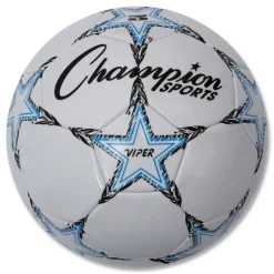 Online VIPER 8.5 in. to 9 in. Diameter No. 5. Size Soccer Ball - White Outdoor Games