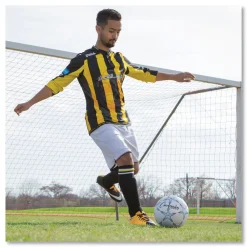 Online VIPER 8.5 in. to 9 in. Diameter No. 5. Size Soccer Ball - White Outdoor Games