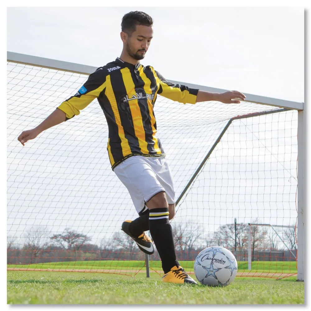 Online VIPER 8.5 in. to 9 in. Diameter No. 5. Size Soccer Ball - White Outdoor Games