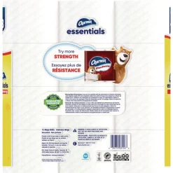 Outlet Essentials Strong 1-Ply Septic Safe Bathroom Tissue - White (4/Carton) Cleaning & Janitorial Supplies