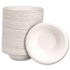 Discount 12 oz Paper Pro Round Bowls - Beige (1000/Carton) Tabletop And Serveware