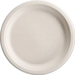 Online PaperPro 10-1/2 in. Diameter Plate Naturals Fiber Dinnerware - Natural (500/Carton) Tabletop And Serveware