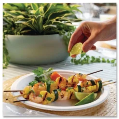 Online PaperPro 10-1/2 in. Diameter Plate Naturals Fiber Dinnerware - Natural (500/Carton) Tabletop And Serveware