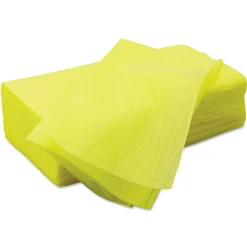 Hot 24 in. x 24 in. 1-Ply Masslinn Dust Cloths - Yellow (150/Carton) Cleaning & Janitorial Supplies
