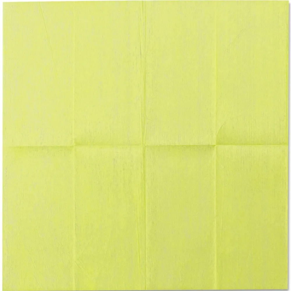 Hot 24 in. x 24 in. 1-Ply Masslinn Dust Cloths - Yellow (150/Carton) Cleaning & Janitorial Supplies