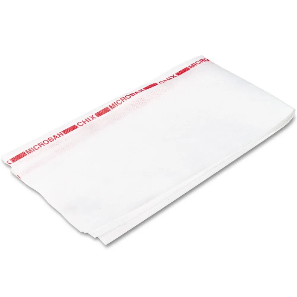 Discount 13 in. x 24 in. Reusable Fabric Food Service Towels - White (150/Carton) Cleaning & Janitorial Supplies