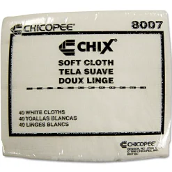 Hot 13 in. x 15 in. Soft Cloths - White (1200/Carton) Cleaning & Janitorial Supplies