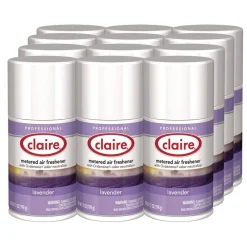 Online 11 oz. Aerosol Spray Metered Air Freshener - Lavender (12/Carton) Odor Control