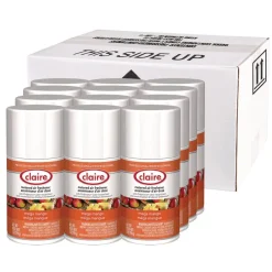 New 11 oz. Aerosol Spray Metered Air Freshener - Mango (12/Carton) Odor Control