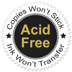 Online 3-Hole Punched Top Load 8.5 in. x 11 in. Insert Medium-Duty Standard Weight Polypropylene Sheet Protectors - Clear (100/Box) Office Presentation Supplies