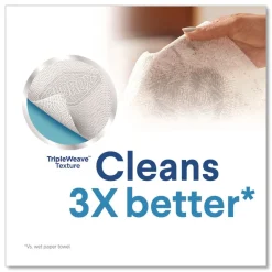 Clearance 7 in. x 7.75 in. 1-Ply Bleach Free Disinfecting Cleaning Wipes - Crisp Lemon White (6/Carton) Cleaning & Janitorial Supplies