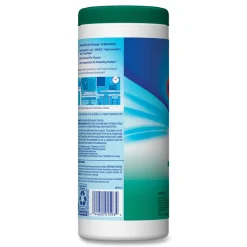 New 7 in. x 8 in. 1-Ply Bleach Free Disinfecting Wipes - Fresh Scent, White (12 Canisters/Carton) Cleaning & Janitorial Supplies