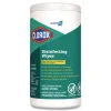Hot 7 in. x 8 in. 1-Ply Disinfecting Wipes - Fresh Scent, White Skin Care & Personal Hygiene