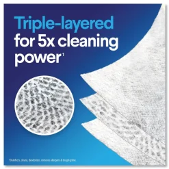 Clearance 7 in. x 8 in. 1-Ply Disinfecting Wipes - Fresh Scent/Citrus Blend (35/Canister, 3/Pack, 5 Packs/Carton) Cleaning & Janitorial Supplies