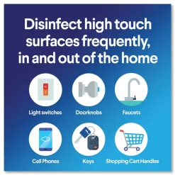 Clearance 7 in. x 8 in. 1-Ply Disinfecting Wipes - Fresh Scent/Citrus Blend (35/Canister, 3/Pack, 5 Packs/Carton) Cleaning & Janitorial Supplies